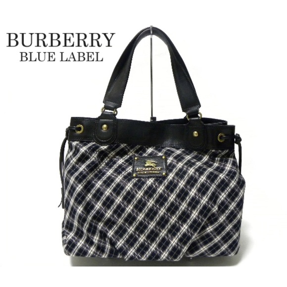 💯 Authentic BURBERRY BLUE LABEL Burberry Blue Label Checkered - Picture 1 of 11